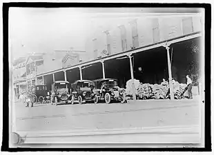 Exterior part of the Market