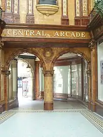 Interior of Central Arcade