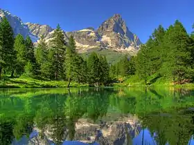 Blue Lake and the Matterhorn