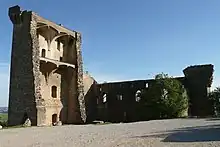 Ruins of a château