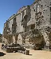 The ruins of the Great Hall in the Château de Coucy