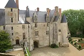 The château of Courtanvaux