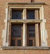 Renaissance window on the first floor