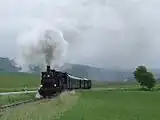 Loco. no 30 Chanderli climbing uphill shortly before Hammerstein