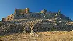 Feraclos Castle at sunset