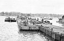 US Navy Charan Kanoa port in Saipan in 1944