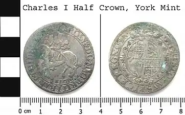 Charles I half crown