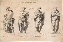 Le Brun, 'The Four Humors of Man