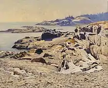 A Rocky Shore, 1917