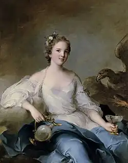 Charlotte Louise de Rohan-Guéméné, Princess of Masseran, also known as “Mademoiselle de Rohan” (1722-1786).