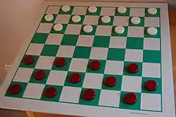 English draughts tournament standard