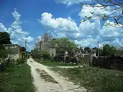 View of the Hacienda Chenché de las Torres.