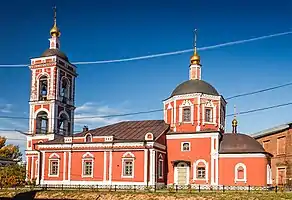 The Church of the Protection of the Blessed Virgin near Gorodnya river