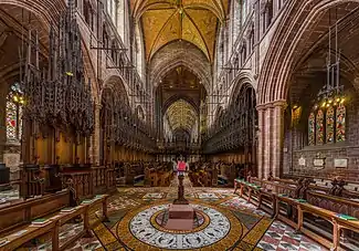 Chester Cathedral interior