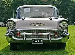 1957 Bel Air grill