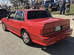 Chevrolet Celebrity Eurosport VR rear view