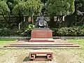 Statue of Chiang Kai-shek in the park.