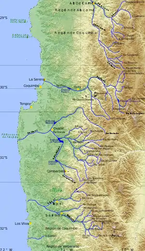 Rivers of Coquimbo