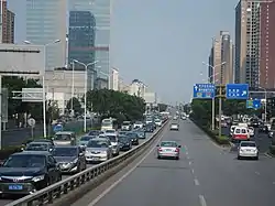 Changsha Avenue near Changsha South railway station