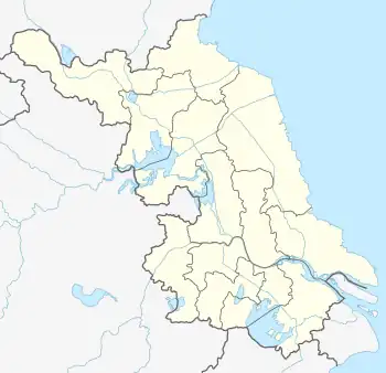 Rugao is located in Jiangsu