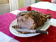 A Finnish Christmas ham