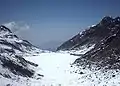 Tsongmo Lake in winter