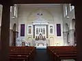 Inside the Church of the Assumption