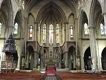 Interior, Church of the Holy Name of Jesus, Manchester