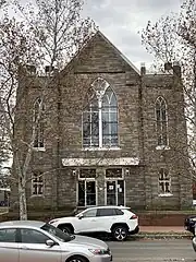 Facade of Church of the Resurrection on Capitol Hill, originally Mount Jezreel Baptist Church