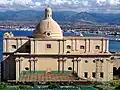 Old cathedral Santo Stefano Protomartire, west side (Milazzo)