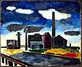 Oil Painting: Factory, c. 1913