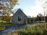 The Cleeve Village Hall, erected in 1936, to commemorate the Silver Jubilee of George V