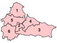 Parliamentary constituencies in Cleveland