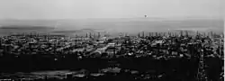 Panoramic view of Cleveland in 1905, a year after the discovery of oil