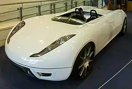 Sports Racer on display in the Coventry Transport Museum in July 2011