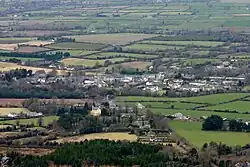 Clogheen seen from the Knockmealdown Mountains