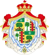 Coat of arms of Esperanza Aguirre, Grandee of Spain