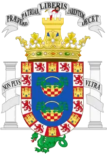 Coat of arms of Melilla, Spain