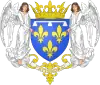 Coat of arms of Henri d'Orleans (1822-1897)