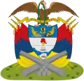 Coat of Republic of New Granada (1854) (provisional)