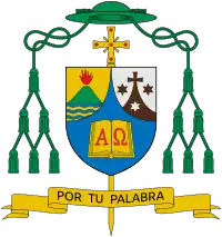 Silvio José Báez Ortega's coat of arms