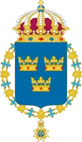 Lesser coat of arms of Sweden