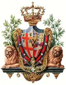 Coat of arms of Kings of Sardinia of Savoy