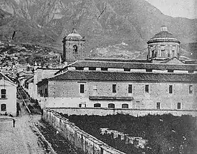 The Colegio Mayor de San Bartolomé in 1868