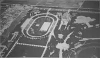 Aerial view of the Collège d'athlètes.