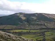 Watermillock Common seen from the north, across the valley of Aira Beck