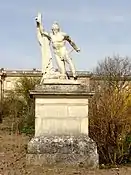 Philoctète blessé (1810), park at the Château de Compiègne.