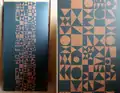 Modernist surface decoration by Arne jon Jutrem for EMT table top