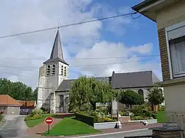 The church of Conchy-sur-Canche