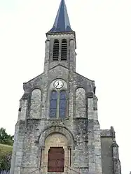 The church in Concorès